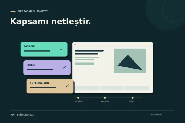 Web sitesi fiyatları neye göre belirlenir? Teklif karşılaştırma rehberi konusunu anlatan kapak